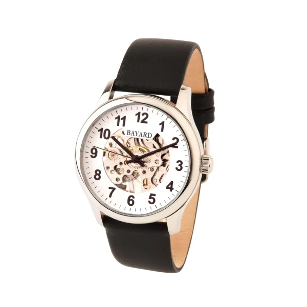 Montre homme mécanique squelette Bayard